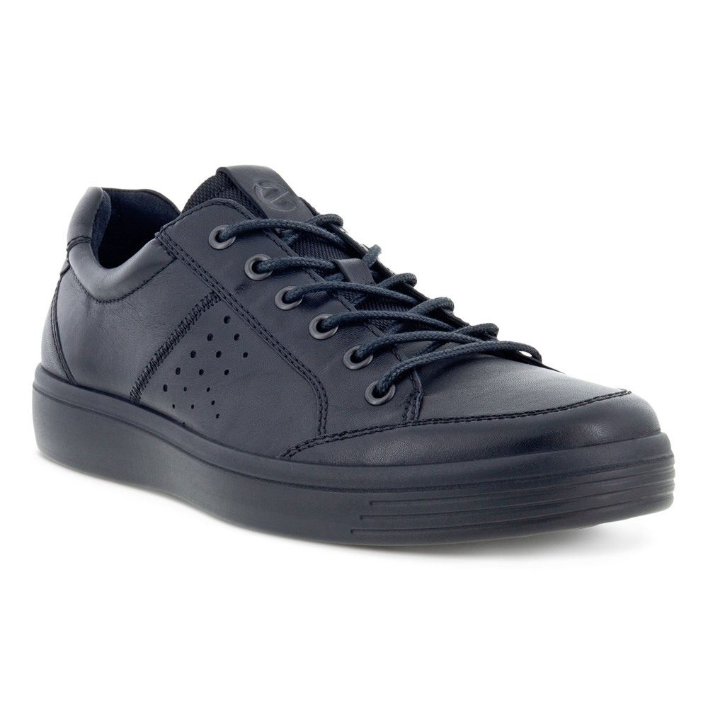 ECCO Mens Sneakers Black - Soft Classic - NCW-745380